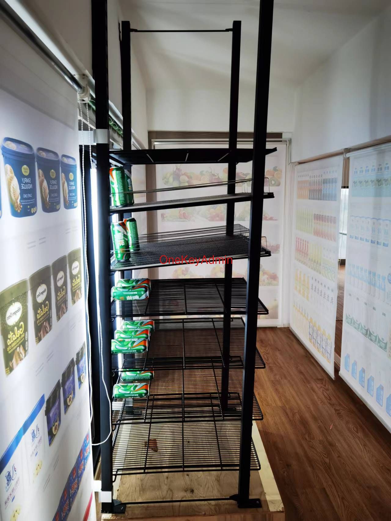 Heavy-Duty Glass Shelving for Cold-Rooms by Yuebang Glass